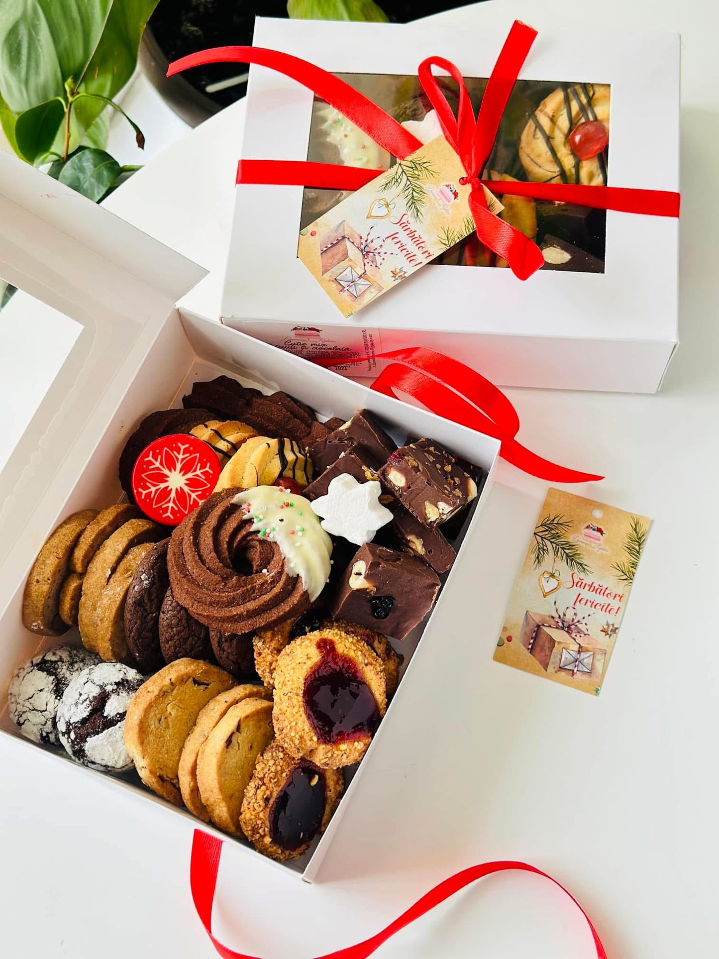 Cutie mix biscuiți și Fudge aprox 600g