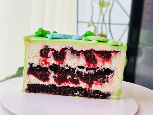 Fresh Cake cu ciocolată alba- Bento Cake