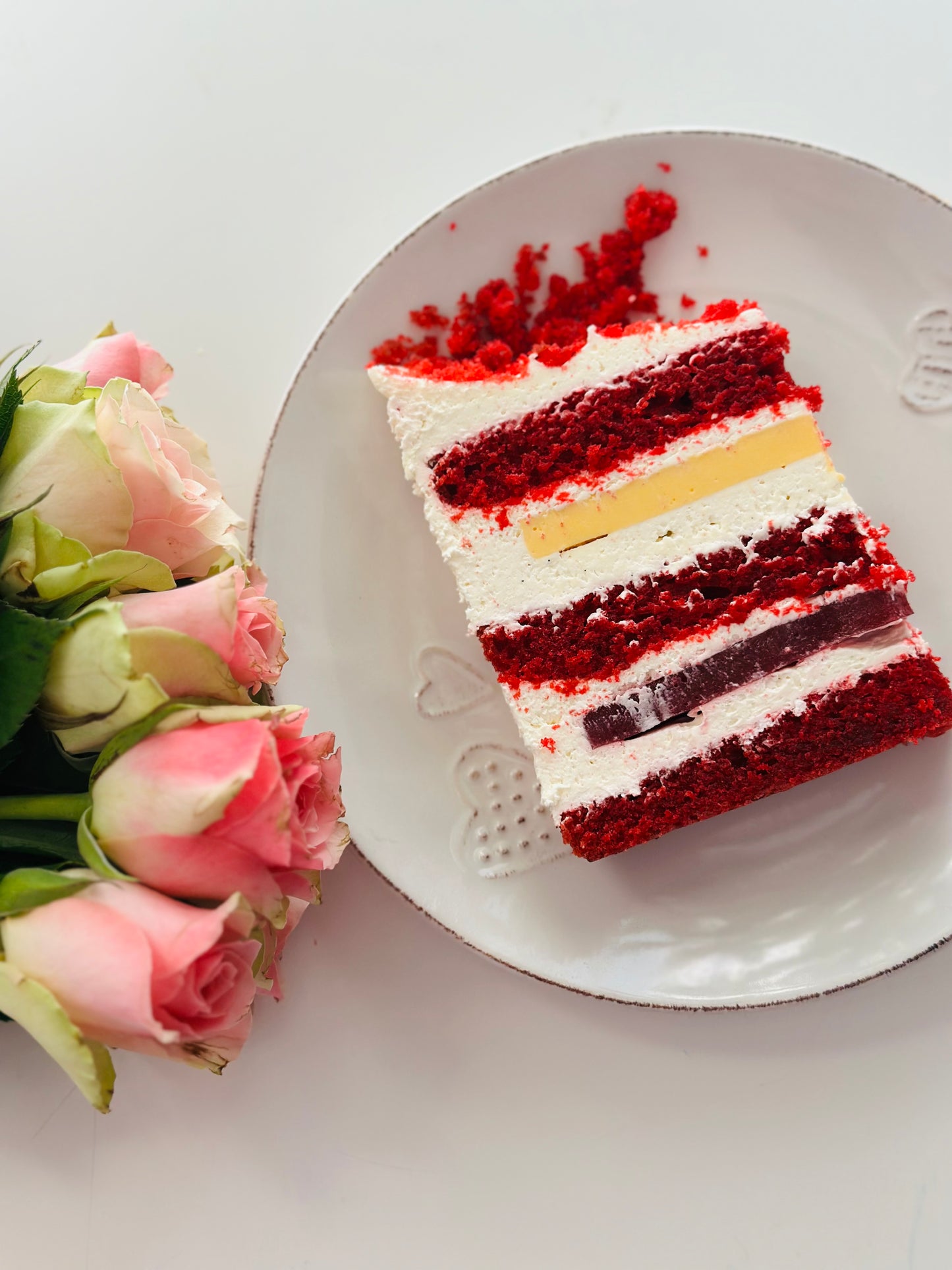 Tort Red velvet exotic Naked